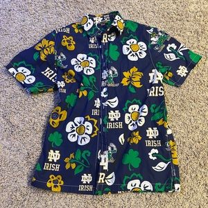 Notre Dame Fighting Irish Hawaiian shirt